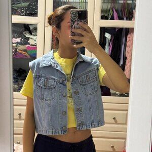 Gap Women's Blue Gilet